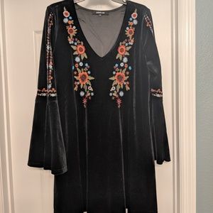 Sugarlips Black Boho Dress